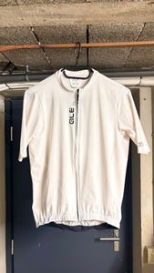 Maillot Alé PRAGMA manches courtes blanc - 1