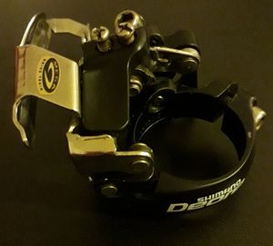 Dérailleur Shimano Deore triple 8/9 vitesses a col... - 1