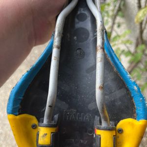Selle selle italia bleu gris jaune  - 1
