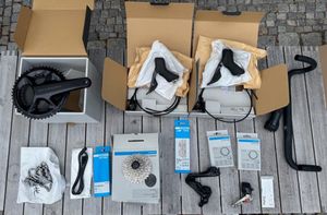 Groupe Shimano Di2 + pédalier Ultegra 8100 + acces... - 1
