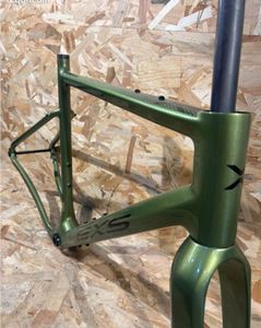 Kit cadre et fourche gravel carbone 700 disque ver... - 1