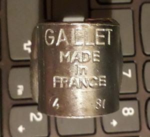 Collier de selle Gallet vintage en Tbé - 1