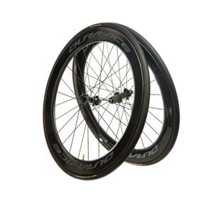 Roues Shimano C60 - boyaux - 1