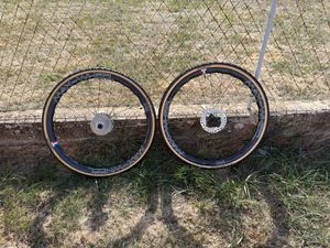 Roues boyaux cyclo cross  - 1