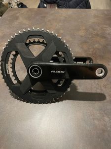 Pédalier 165mm Rotor Aldhu Carbon - 1