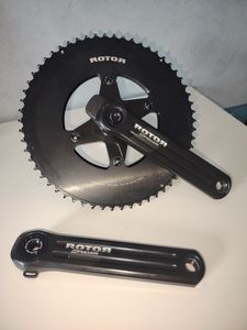Pédalier Capteur de puissance Rotor Inpower 165mm  - 1