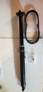 Tige de selle telescopique tranzx 170mm - 1