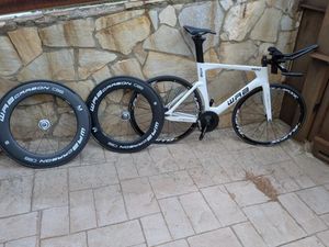 Vélo de piste WAB Carbon Aero complet parfait état... - 1