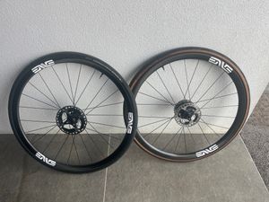 Paire de roues envie 2.3 corps shimano 12v disques... - 1
