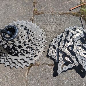 K7 Shimano Ultegra R8000 11/32 + Chaine - 1