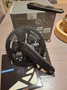 Pédalier double Shimano Ultegra FC-R8100-P 172,5 m... - 1
