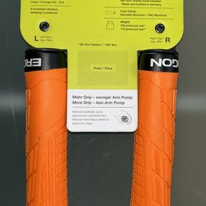 Grips Ergon GE1 Evo orange neufs - 1