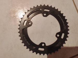 Plateau extérieur 44 dents compatible pédalier Shi... - 1