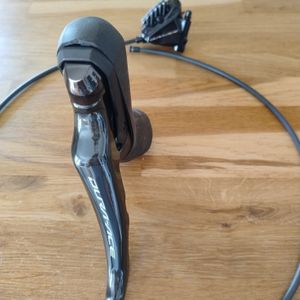 Manette gauche et étrier Shimano Dura-Ace ST-R9120... - 1