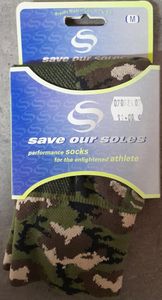 Chaussettes SOS camouflage neuves - 1