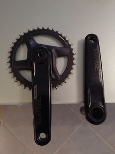 Pédalier SRAM Rival 1 D1 AXS 12 vitesses DUB Wide ... - 1