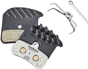 Plaquettes de frein à Disque SHIMANO Métallique av... - 1