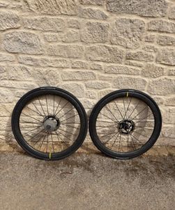 Paire de roues Carbone mavic - 1