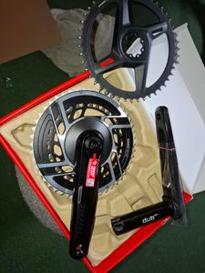 Pédalier Sram Rival 175mm DUB Wide plateaux Red 48... - 1