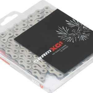 Chaîne SRAM X01 EAGLE SILVER 12V-126 Maillons - 1