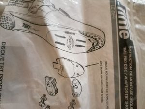 Cale insert ancienne cale time - 1