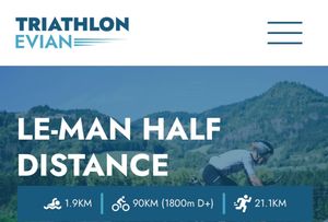 Dossard Le Man Half Distance - 1