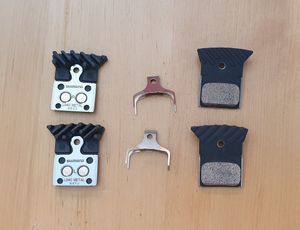 pack Plaquettes Shimano L04C métal - 1