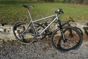Gravel,titane cintre plat, Paduano, taille L - 1