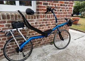 Vélo couché à assistance électrique  - 1