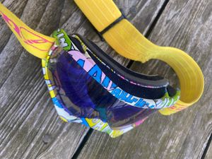 Masque VTT  Pullin Kenny  Avec masque iridium bleu... - 1