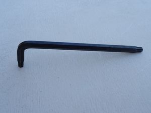 Outil clé longue coudée TORX T30 acier de qualité ... - 1