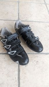 Chaussures vélo route Adidas noires – T 43 ⅓ – exc... - 1