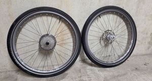 Paire de roues Touring/bikepacking H+Son Chris kin... - 1