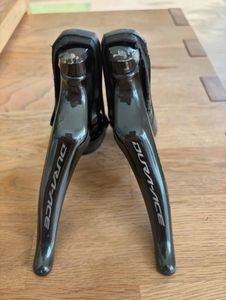Paire de Manettes / Leviers SHIMANO Dura Ace ST-R9... - 1