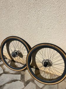 Paire de roues cyclo-cross - 1