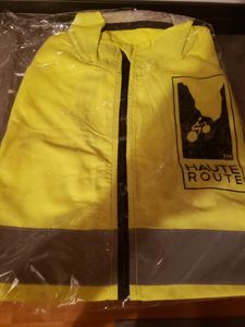 Gilet sans manches fluo Haute Route Neuf - 1