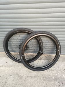 Paire de roues carbone vr 35 tubeless a disc compa... - 1