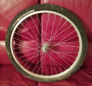 Roue vtt 24" pouces avant Gipiemme aluminium + pne... - 1
