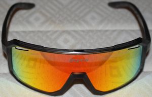 Lunettes de vélo - marque "SCVCN" - monture gris f... - 1