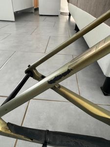 Cadre x road team issue se - oliv metal / chrome s... - 1