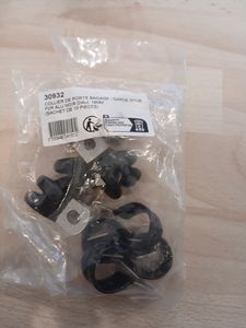COLLIER DE PORTE BAGAGE - GARDE BOUE P2R ALU NOIR ... - 1
