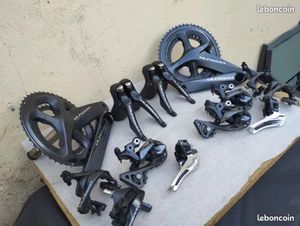Groupe Shimano ultegra r8000, manettes, dérailleur... - 1