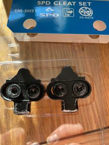 Paire de cale VTT shimano SPD SL-SH51 - 1