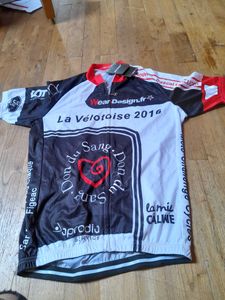 Maillot la velotoise don du sang - 1