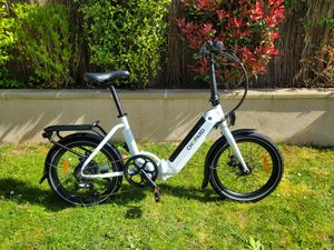 Vélo Électrique Pliant Blanc VIRAGE - 1