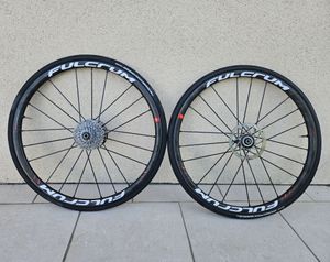 Paire de roues fulcrum racing zéro carbone - 1