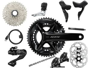 Groupe complet neuf Shimano 105 Di2 R7170 2x12 Dis... - 1