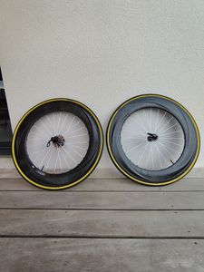 Roues carbones Max-Wheel 80mm - 1