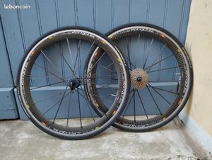 Roues carbone Mavic Cosmic SLR 50, vélo route cour... - 1