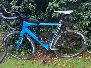 Giant Propel bleu, Shimano 105, 11V,Mavic Cosmic - 1